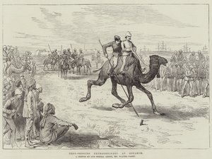Tent-Pegging extraordinaire à Souakim - Walter Paget
